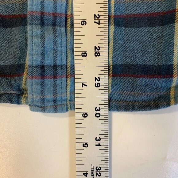 Volcom Men's Gaines Cotton Plaid Flannel Button Up Long Sleeve Shirt Size L - Picture 12 of 12